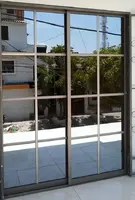 Puerta Ventana En Aluminio Reticulada